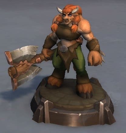 Giocattolo Di Warcraft Rumble Tauren Zoccolo Granitico Oggetto