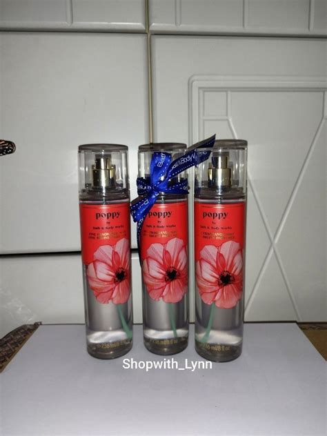 Poppy Bbw Body Mist Beauty Personal Care Fragrance Deodorants On Carousell