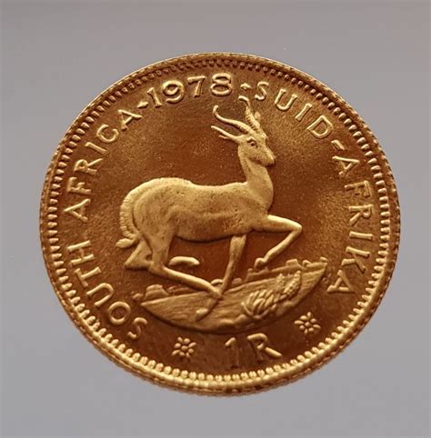 South Africa 1 Rand 1978 Gold Catawiki