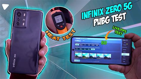 Infinix Zero 5G PUBG Test Gaming Review Gyro With Live FPS Meter