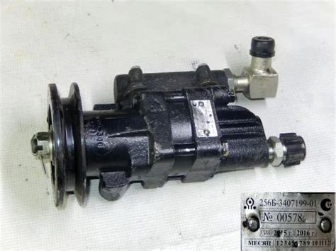 4320Я3-3407200-02 Насос ГУР УРАЛ дв.ЯМЗ-236НЕ2 4320Я3-3407200 УРАЛ ...