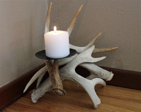 Deer Antler Candle Holder