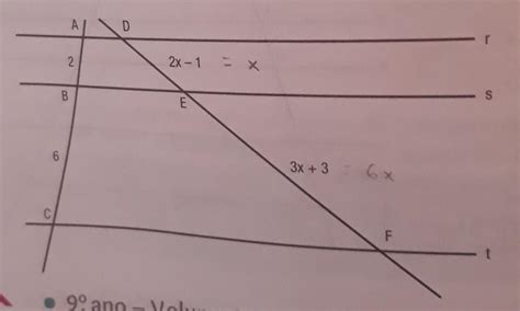 Determine O Valor De X Sabendo Que R S T Em Seguida Calcule A