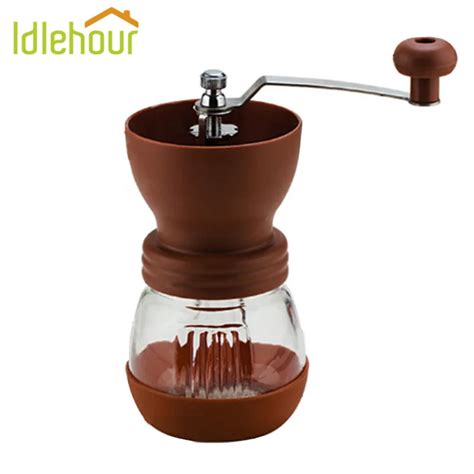 Ceramic Coffee Grinder Washable Abs Ceramic Core Stainless Steel Home