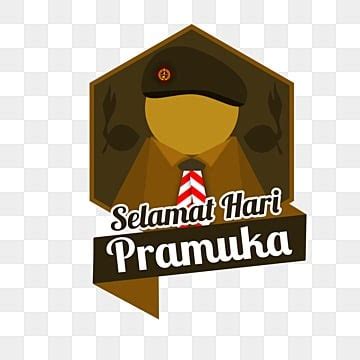 Selamat Hari Pramuka Gerakan Indonesia Saluting Character Cartoon