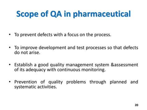 Introduction To Quality Assurance And Qualtiy Control Ppt