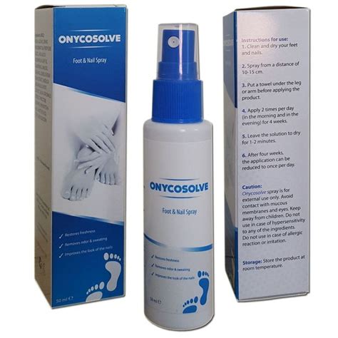 Onycosolve Spray Recenze Cena A Vaše Zkušenosti 123medik Cz