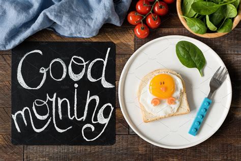 Good Morning Breakfast For Kids By The Baking Man On Creativemarket