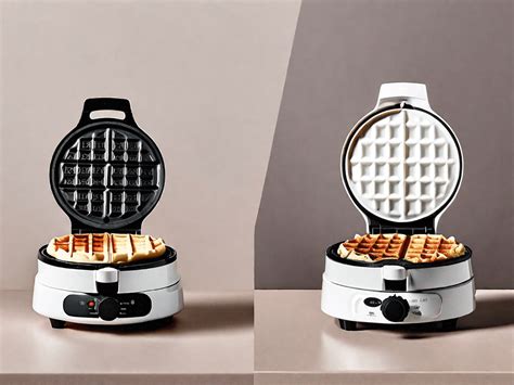 Comparing The Dash Mini Round Waffle Maker And Large Square Waffle Maker Spicy Buffalo