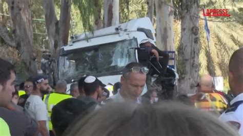 Israele Portavoce Polizia A Tel Aviv Attentato