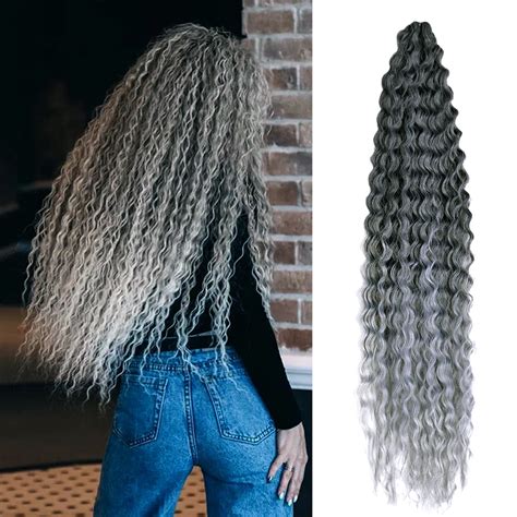 Ariel Curl Hair Water Wave Twist Crochet Hair Synthetic Crochet Braids