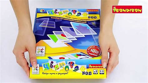 Логическая игра Bondibon Цветовой код, арт. ВВ0352. Bondibon (Бондибон ...