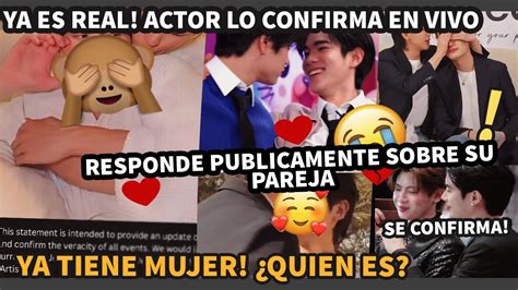 Ya Es Real😮💖actor Lo Confirma PÚblicamente Mileapo Geminifourth Bounprem Yoonton 4minutes