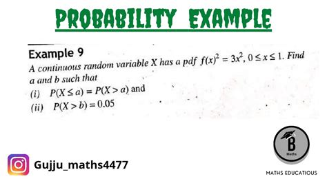 A Continuous Random Variable X Has A Pdf F X 2 3x 2 0 1 Find A