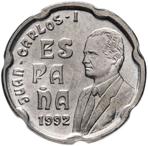 Монета Испания 50 песет (pesetas) 1992 "XXV летние Олимпийские Игры ...