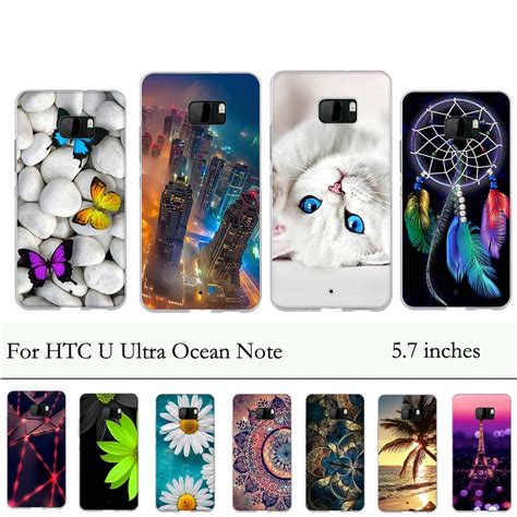 Funda De Silicona Suave Para HTC U Ultra Ocean Note Cubierta De Lujo