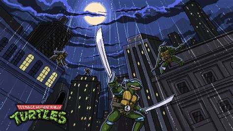 Teenage Mutant Ninja Turtles Pixel Art  By Vitalik Smile On Deviantart