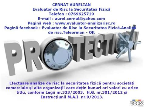 Analiz De Risc La Securitatea Fizic Teleorman Olt