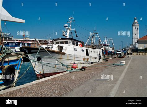 Rimini port canal hi-res stock photography and images - Alamy