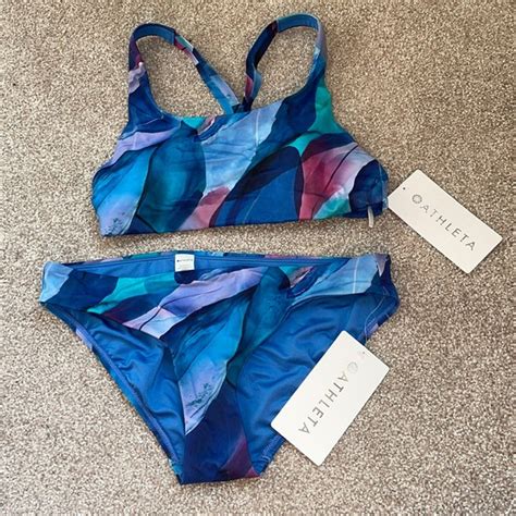 Athleta Swim Nwt Athleta Malibu Print Bikini Poshmark