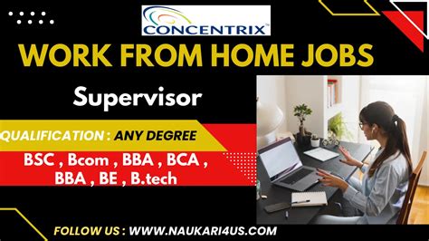 Work From Home Jobs In Concentrix As A Supervisor Training Apply Now