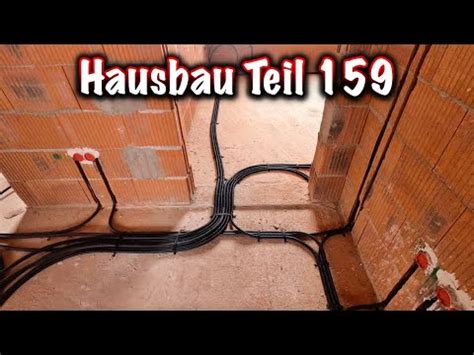 Hausbau Teil 159 Leitungsverlegung Kind 2 Und Badezimmerplanung