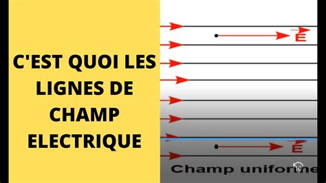 Lignes De Champ Electrique Partie Youtube