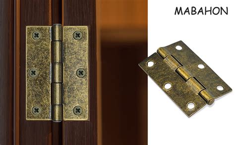 Mabahon Pcs Retro Door Hinges Mm Inch Hinge Connectors Antique