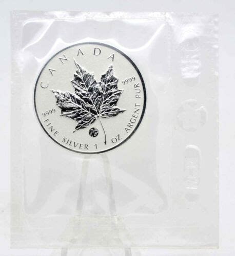 1 Oz Silber Maple Leaf 2012 Privy Mark F15 Original Mint Folie