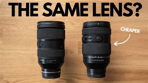 Samyang Vs Tamron Mm F Whats Actually Different Youtube