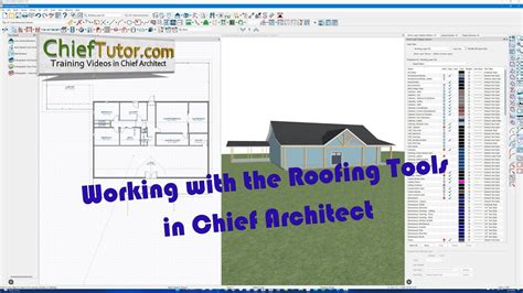 Chief Architect X X Help With Roofs Rooflines Explained Youtube