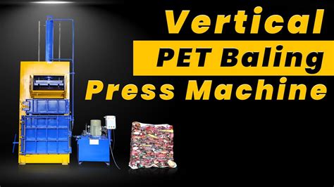 Check Out This Amazing New PET Bottle Baling Machine You Won T