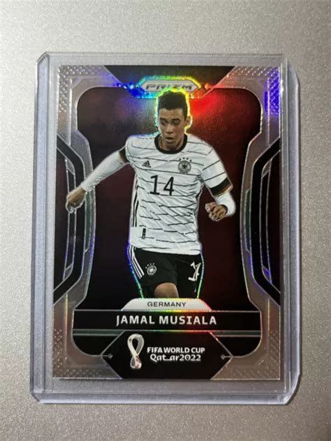 JAMAL MUSIALA Germany Panini Prizm World Cup Soccer 2022 SILVER PRIZM