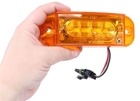 Miro Flex Led Trailer Side Marker Light And Mid Ship Turn Signal