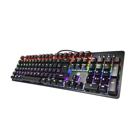 Teclado Usb Gamer Mecanico Gk Led Preto Hp Starhouse Mega Store