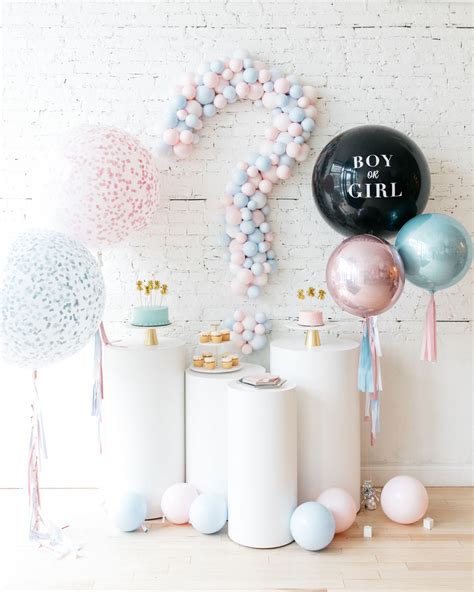 Gender Reveal Balloon Backdrop Board — Paris312