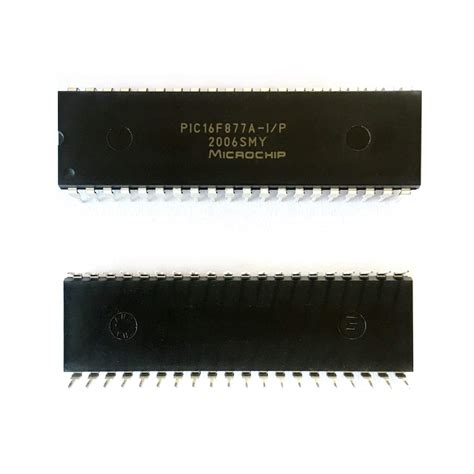 Todiys New 2Pcs For PIC16F877A PIC16F877A I P DIP 40 8 Bit MCU