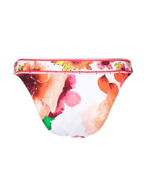 Camilla Pretty As A Poppy Bikini Bottoms White Farfetch Ao