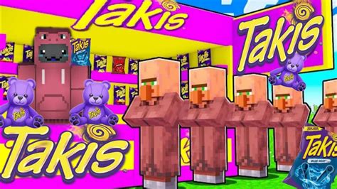 Ich Er Ffne Einen Villiger Takis Shop In Minecraft Youtube