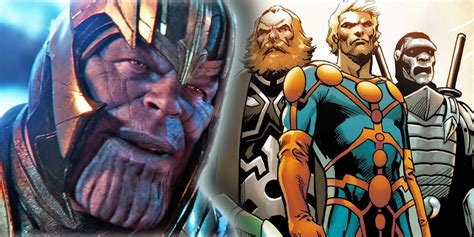 Eternals Reveals Which Future MCU Hero Is Working With Thanos