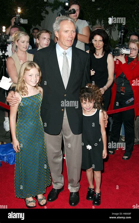 Clint Eastwood And Daughters Blood Work World Premiere Warner Bros Studio