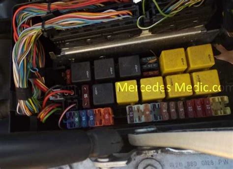 Decoding The Fuse Box Diagram Of A 2006 Mercedes S500