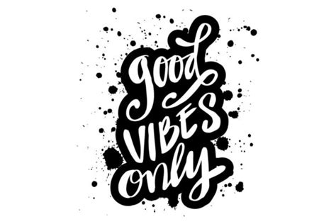 Good Vibes Only Graphic By Han Dhini · Creative Fabrica