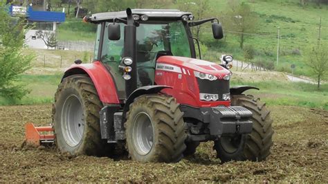 Preparazione Terreno Massey Ferguson Maschio Youtube