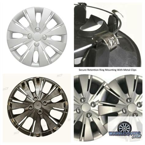 Sleek Sellouts Order SET OF 4 Toyota Style Yaris Hubcaps Wheel