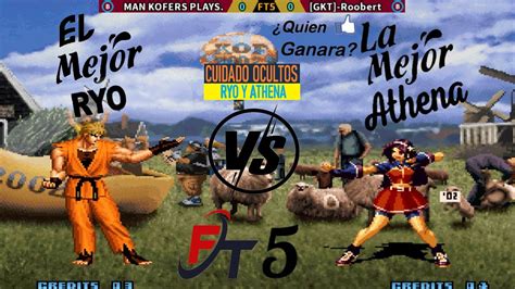 KOF 2002 LA Mejor Athena MÉXICO Se enfrenta a un temible RYO YouTube