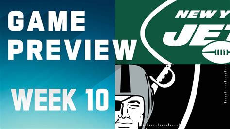 New York Jets Vs Las Vegas Raiders Week Game Preview Youtube