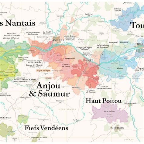 Carte Des Vins De Loire