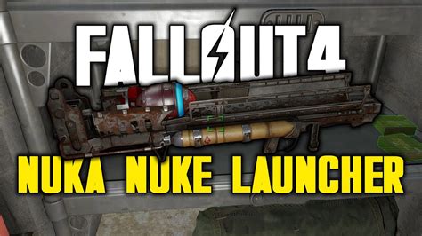 Fallout 4 Nuka Nuke Launcher Location Cappy In A Haystack Guide