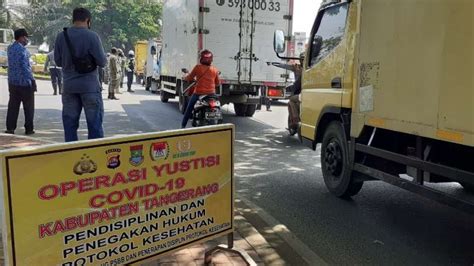 Foto Psbb Pengendalian Covid Di Tangerang Raya Akan Diperpanjang Terus